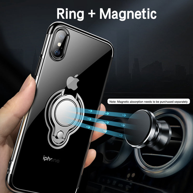 Compatible With  Mobile Phone Case Holder Magnetic Ring