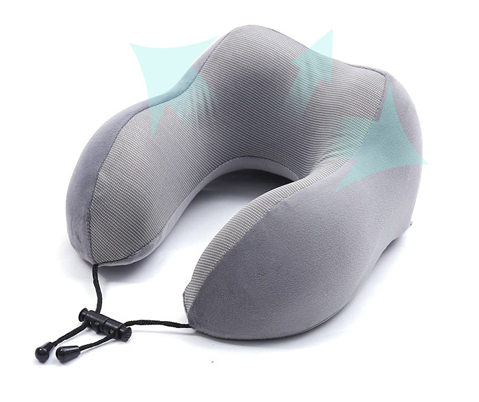 Memory Foam Travel Pillow Kit