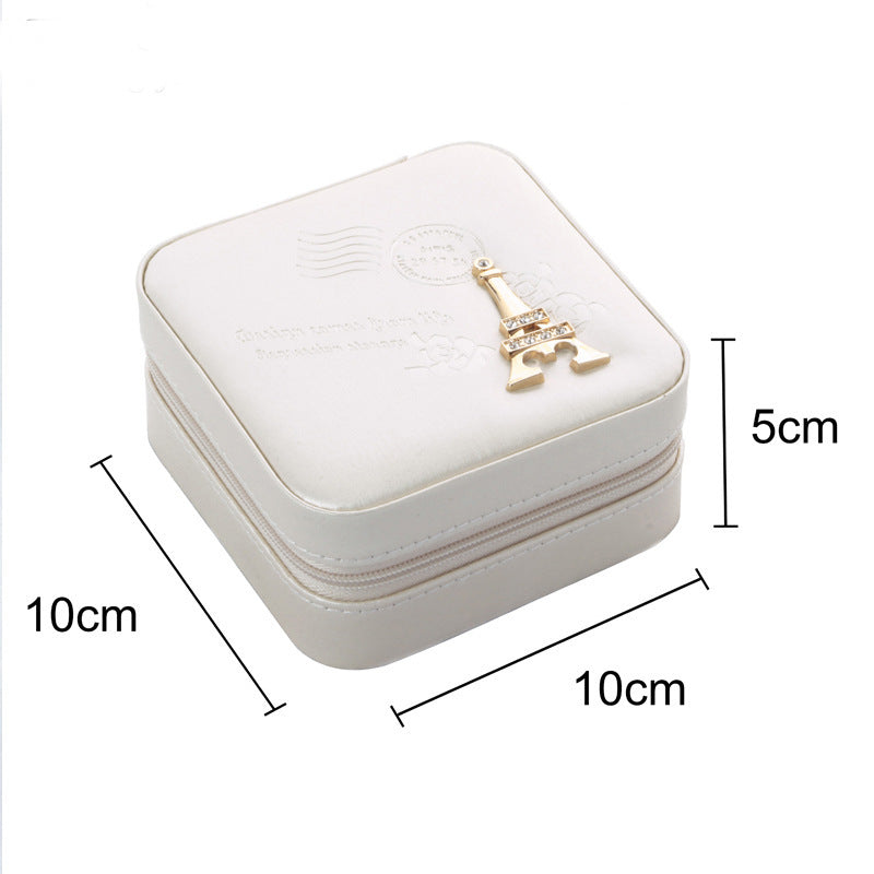 Creative Jewelry Box Travel Portable Earrings Earrings Jewelry Storage Box