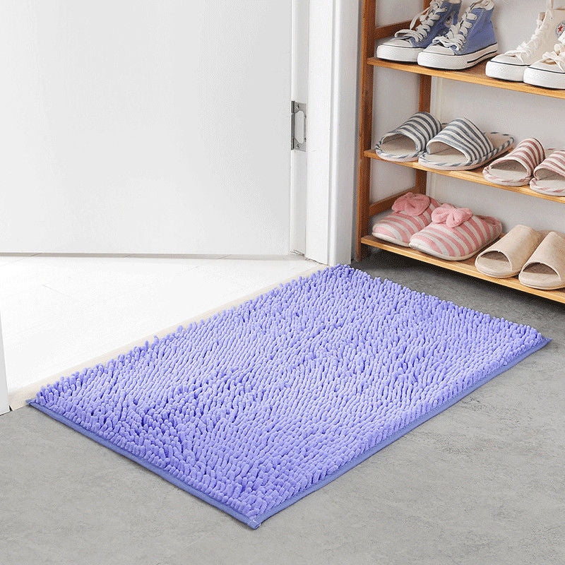 Chenille Absorbent Bathroom Non-slip Floor Mat