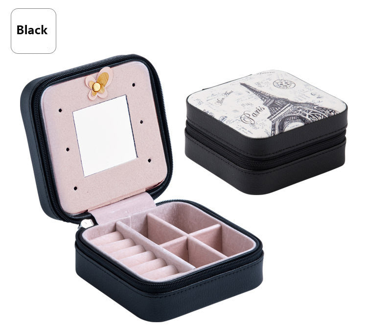 Creative Jewelry Box Travel Portable Earrings Earrings Jewelry Storage Box