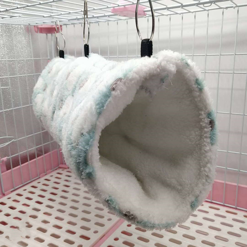 Hamster Warm Tunnel Super Soft Plush Tunnel Nest