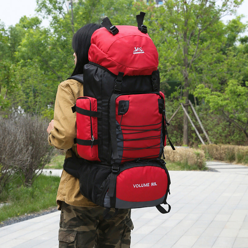 Men's Outdoor Hiking Bag 90L Large Capacity